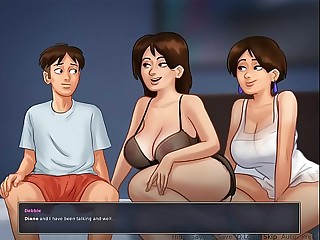 Lucky son fuck mom and aunt 5 min